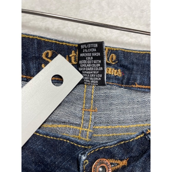 SouthPole Womens size 7 Boot Cut Low Rise Jean - Picture 10 of 11